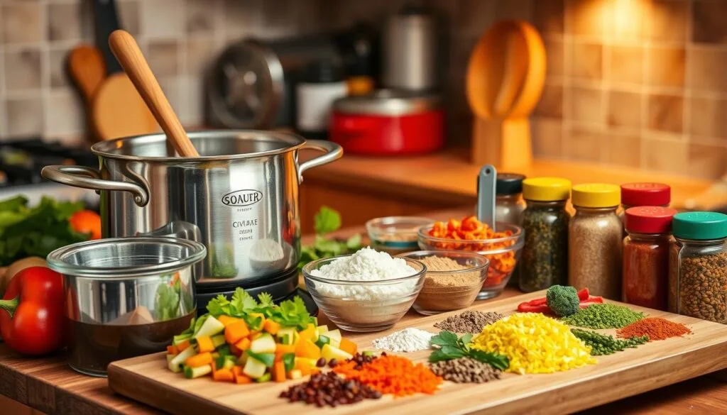 Kitchen Tools for Soup Preparation