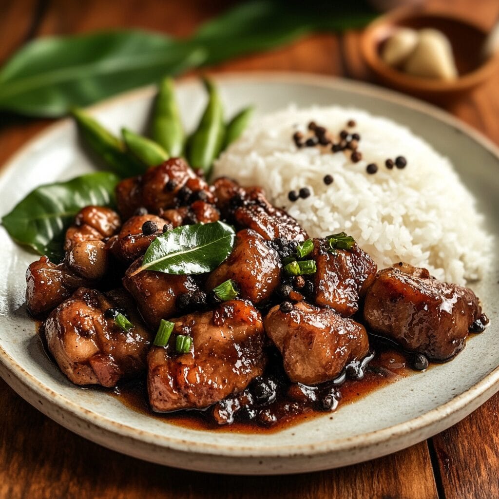 What is the main ingredient in adobo?