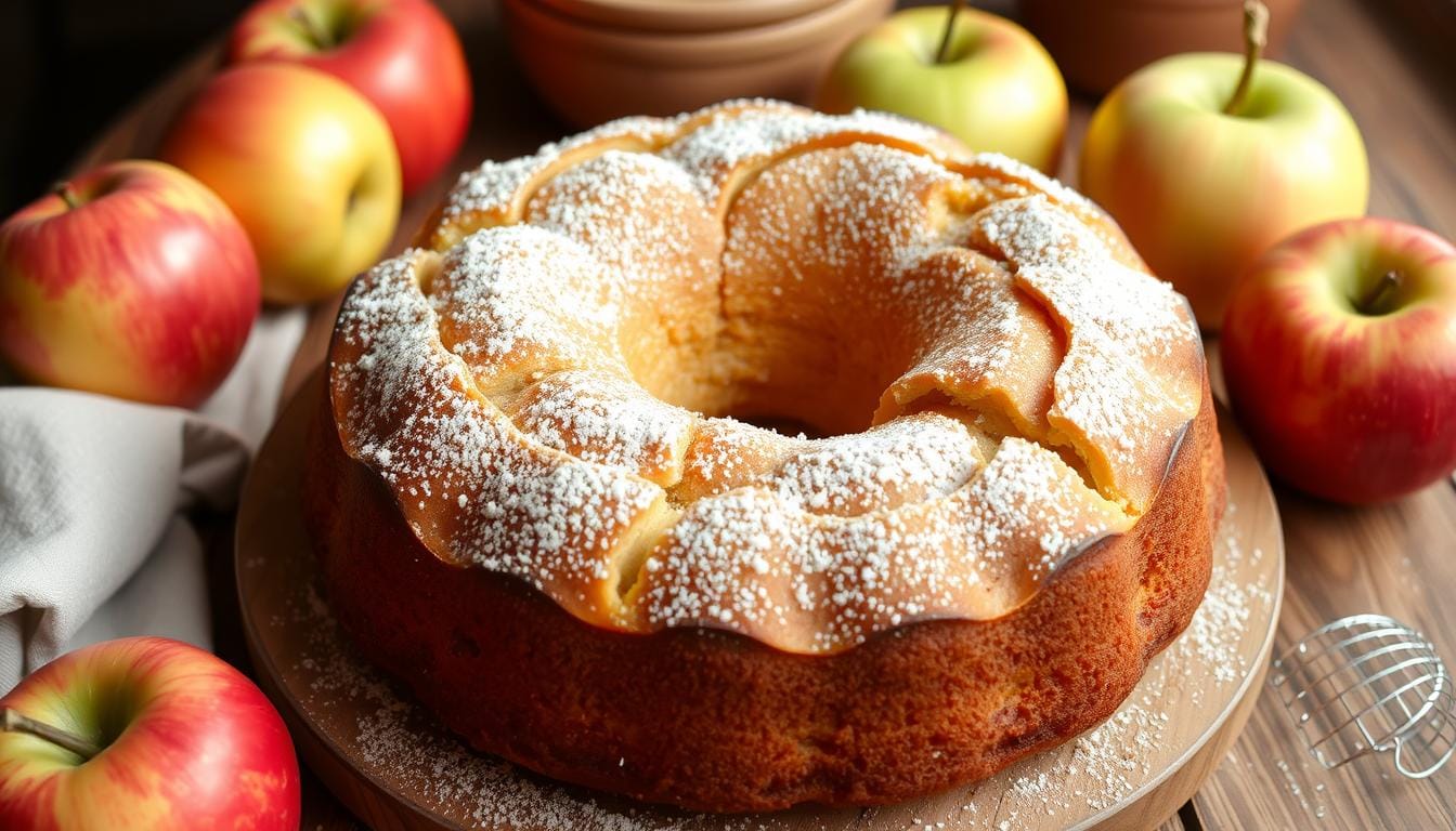 one bowl apple cake