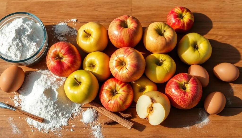 Apple Baking Science Ingredients