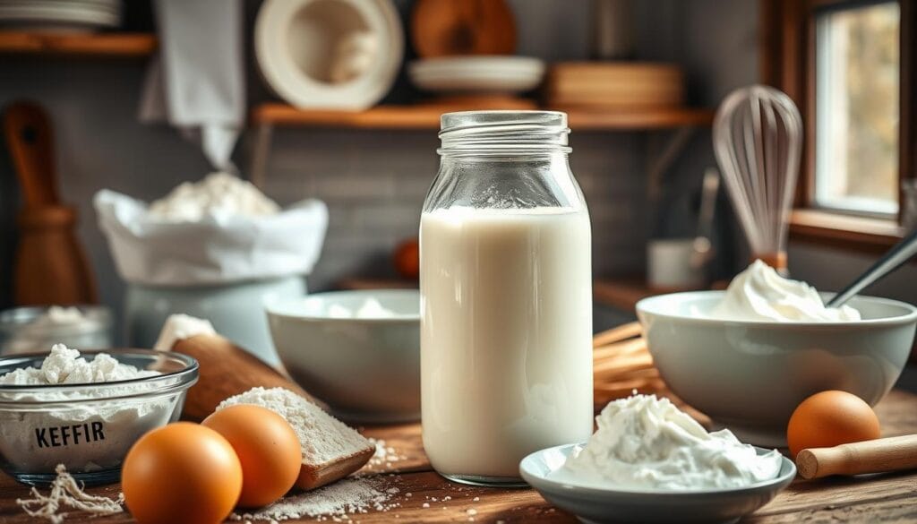 Can you use kefir instead of yogurt in baking?