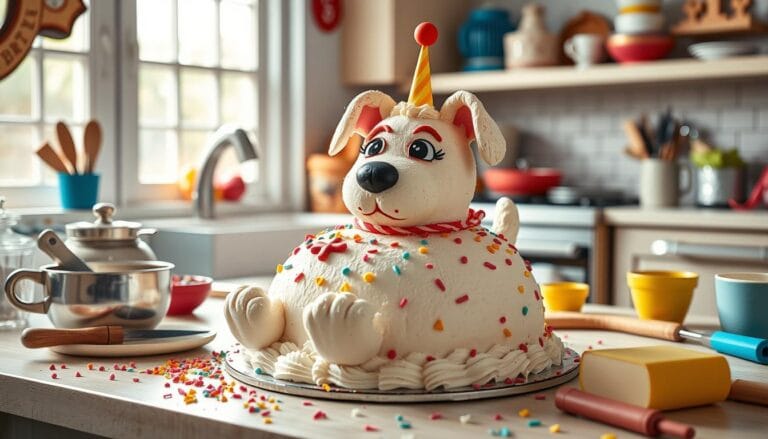 How To Make A Birthday Cake Shaped Like A Dog