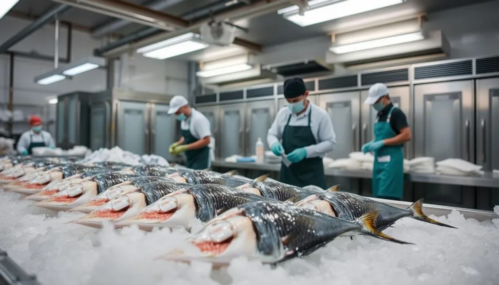 Frozen Mahi Mahi Processing