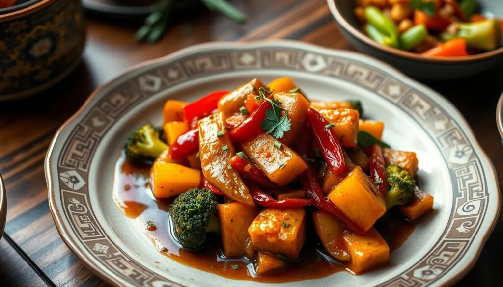 Kabocha Squash Vegan Chinese Cuisine