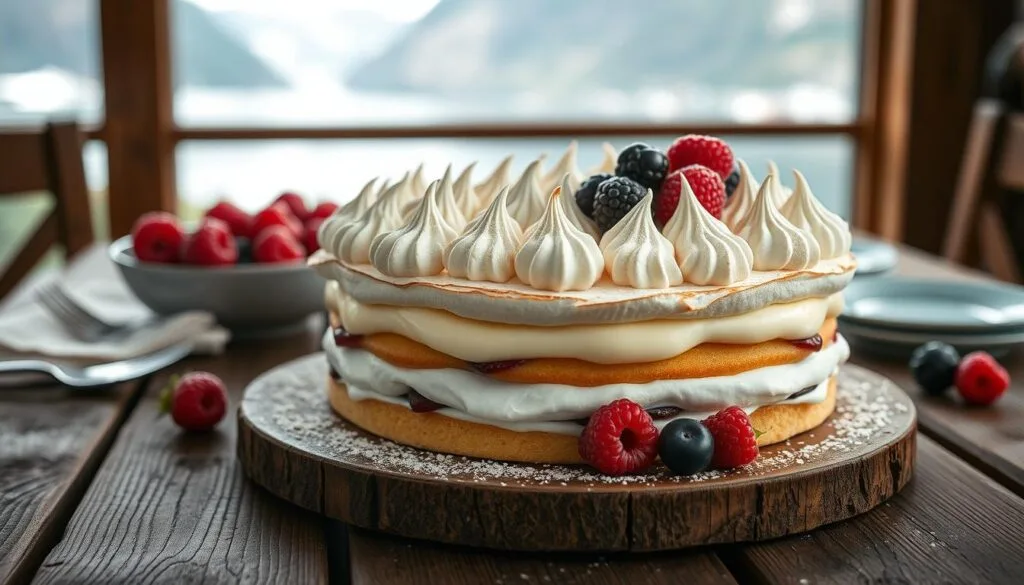 Kvæfjordkake Norwegian National Cake