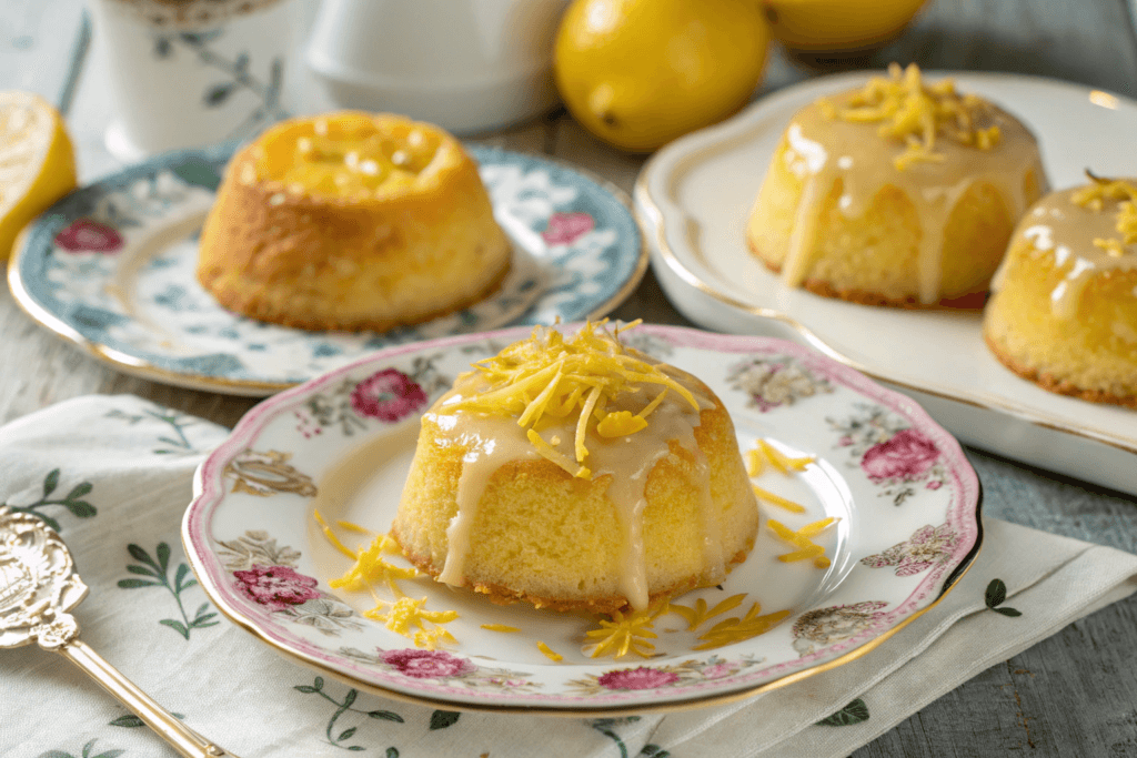 Classic Lemon Cakes Great Gatsby Recipe – Vintage 1920s Style